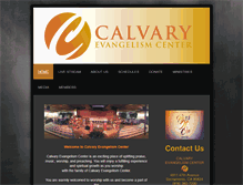 Tablet Screenshot of calvaryforyou.com